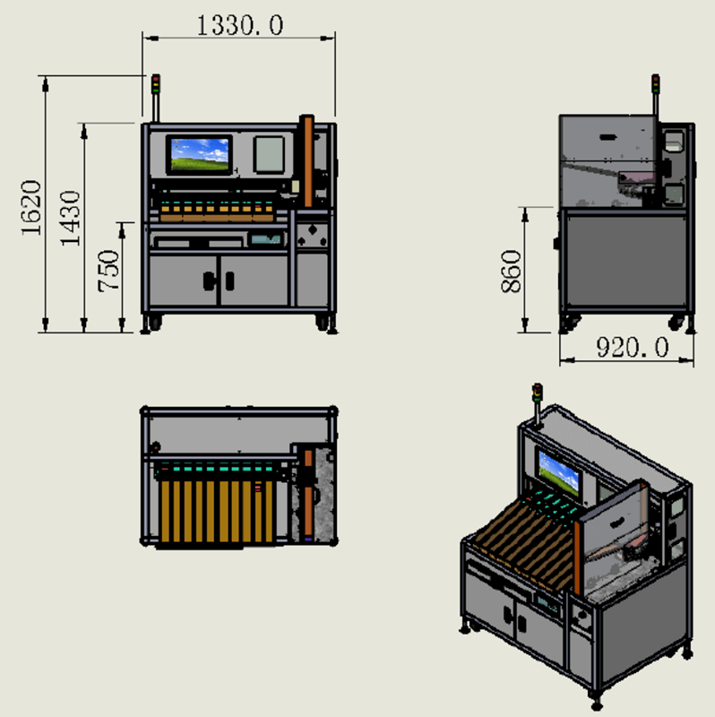 Battery sorting Machine
