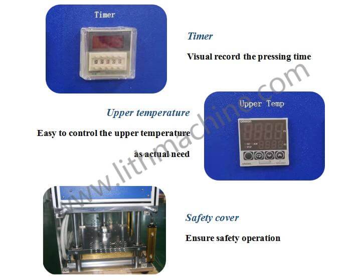 pouch cell hot press forming machine