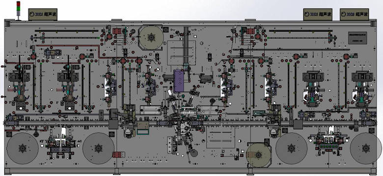 Film Making And Winding Machine