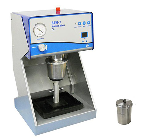 Laboratory Battery Electrode Vacuum Slurry Mixer Mixing Machine with Containers