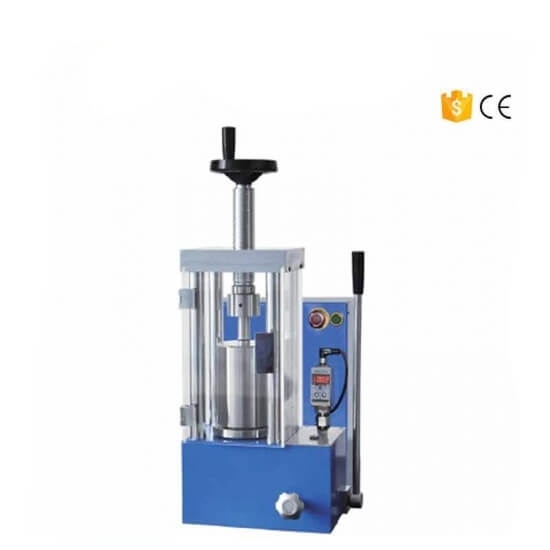 Lab Manual Hydraulic Tablet Press Machine for Coin Cell Battery