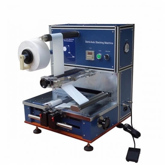 Lab Semi-Auto Electrode Stacking Machine For Pouch Cell Electrodes