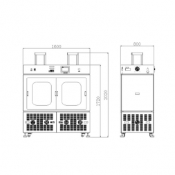 Hot Press Pressure Formation Machine