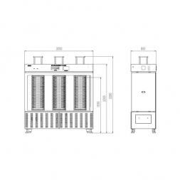 Hot Press Pressure Formation Machine