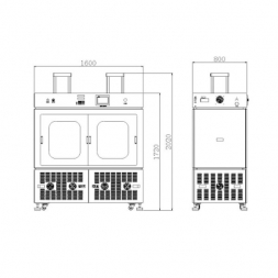 Hot Press Pressure Formation Machine